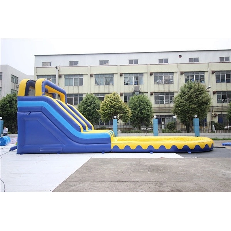 popular design professional supplier inflatable jumping slide-11x4x4M