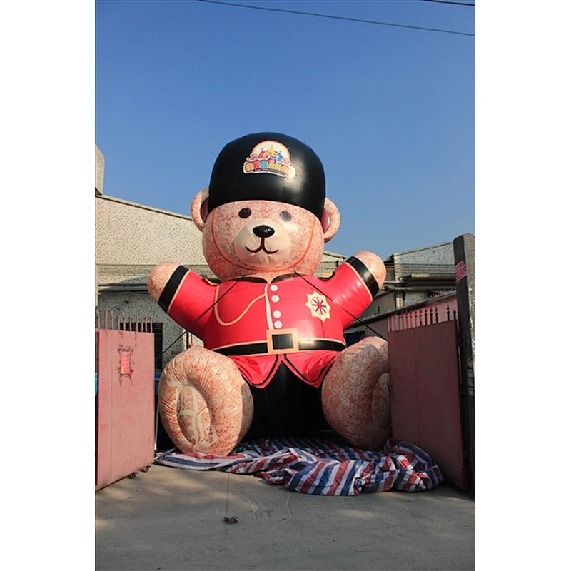 Customized shapes advertising cartoon for promotions,Advertising Model Bear Shape Inflatable Product Shape-8m