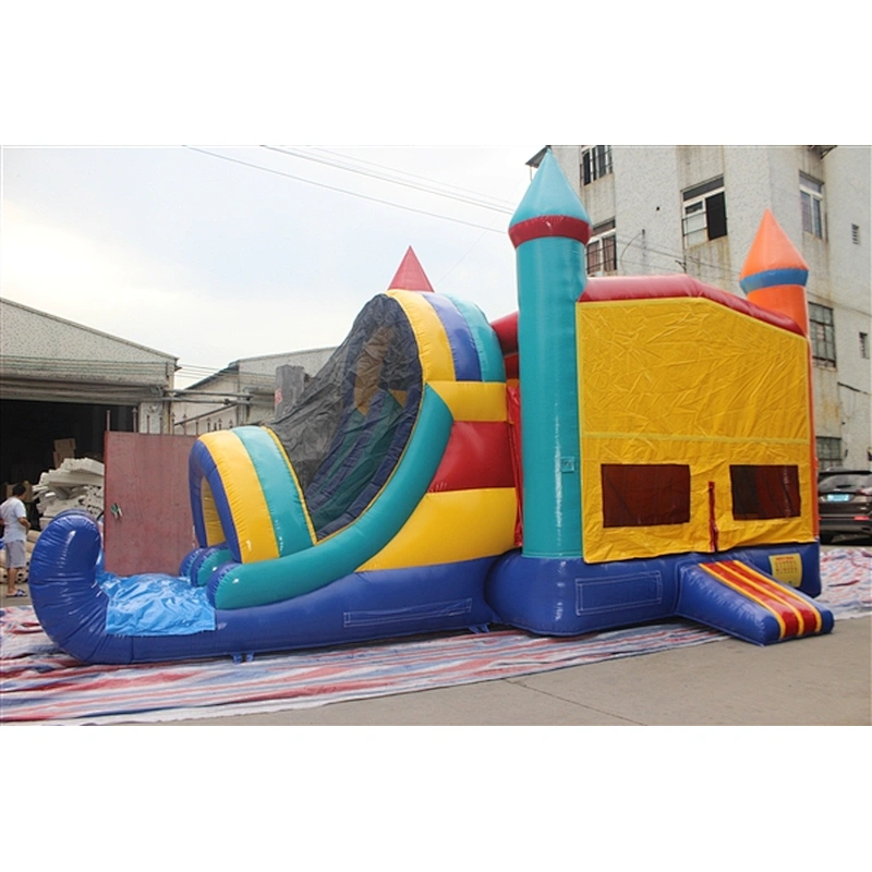bouncer with slide jumping castle&basic castle&Inflatable Combo-7x4x4.5M