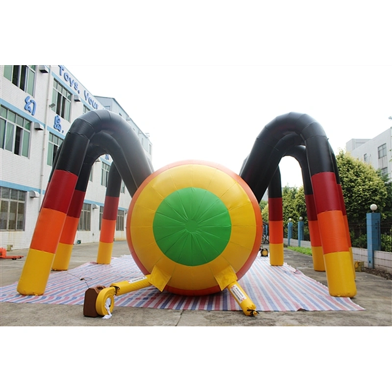 smiling huge spider-6.7x7.8x4m