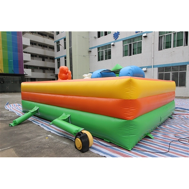 animal gathering zoo fun city inflatable amusement park-6x4.5x2M
