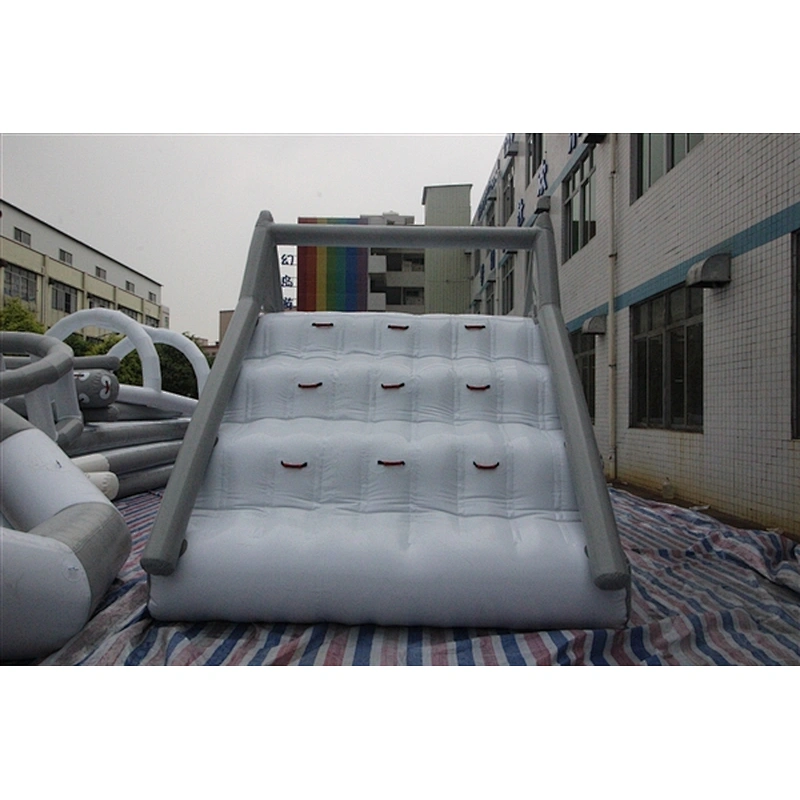Triangle slide products Inflatable water park equipment ,inflatable water play equipment for water park-6x3x3m