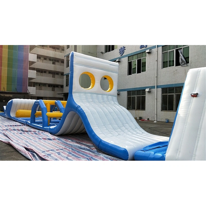 inflatable water obstacle
