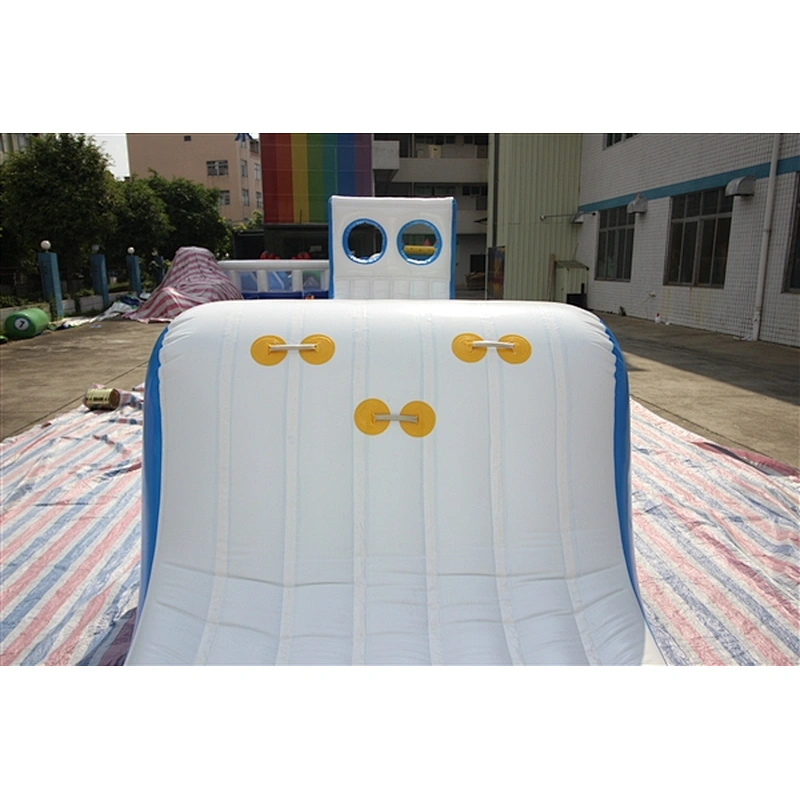 inflatable water obstacle