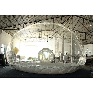 Clear Lawn Transparent Inflatable Bubble Camping Tent-7m