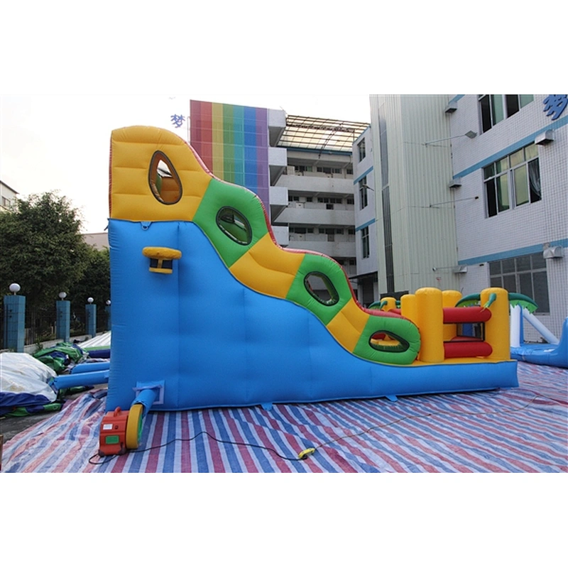 basic fun city inflatable amusement park-7x5x6M