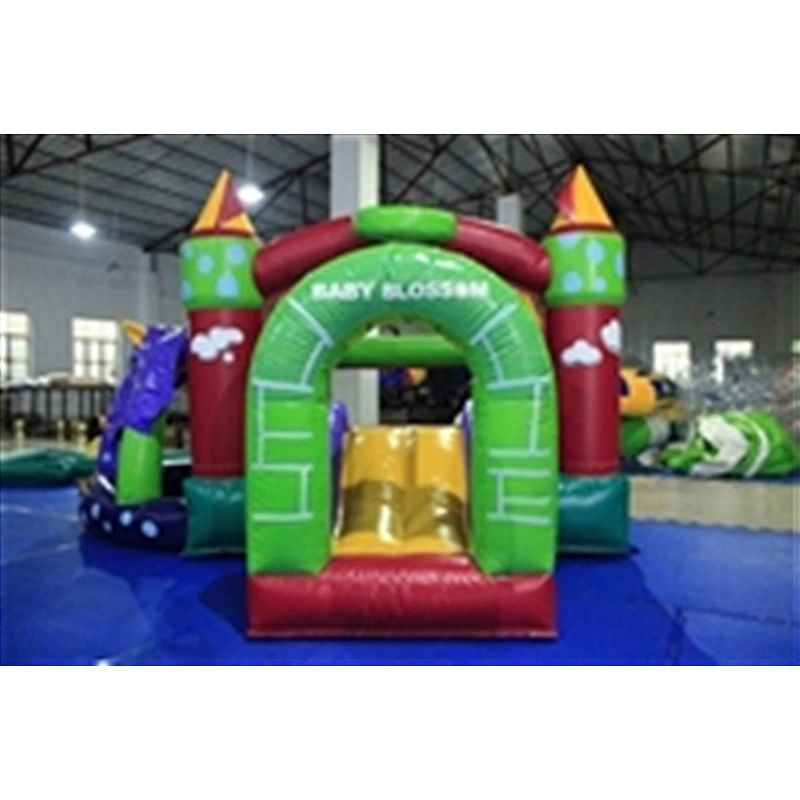 dragon castle bouncer with slide inflatable castle-3.5x3.5x2.45m