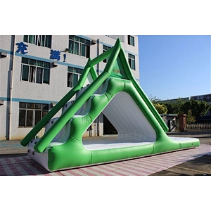 Triangle slide products Inflatable water park equipment ,inflatable water play equipment for water park-9x2.7x5m