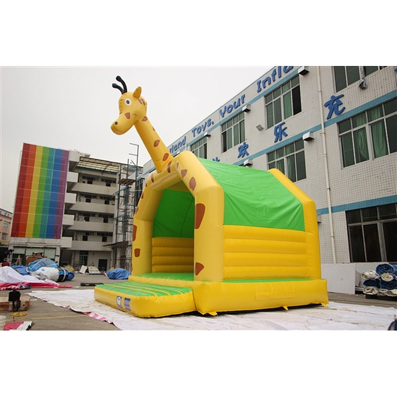 cute giraffe jumping castle jumping bouncer Inflatable Bouncer-4.7x4.7x5.8M