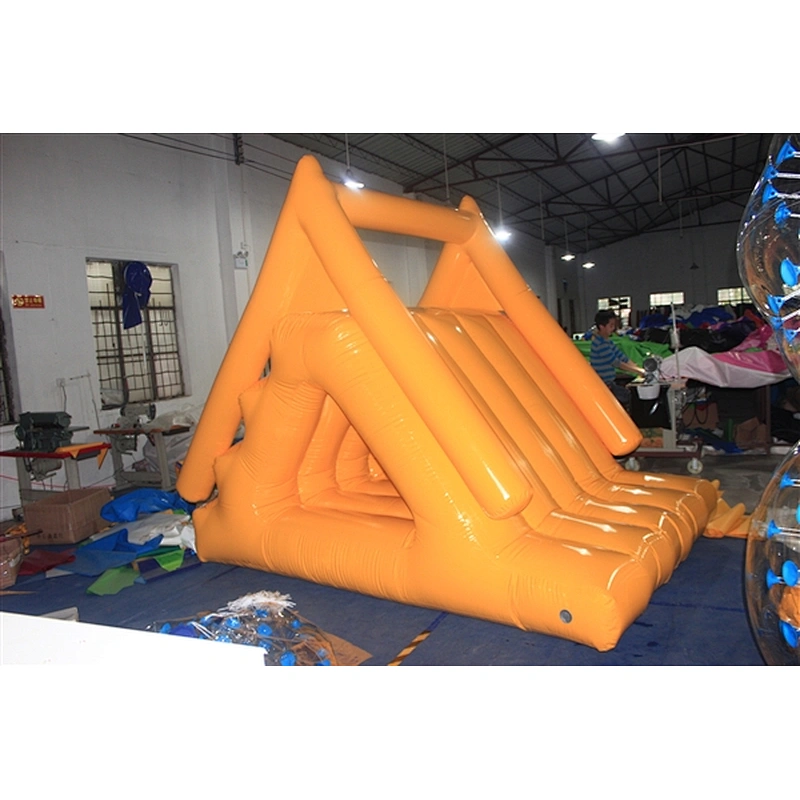Triangle slide products Inflatable water park equipment ,inflatable water play equipment for water park-3x2x2.8m