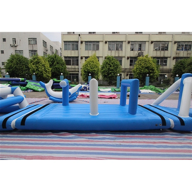 inflatable water obstacle-30x2m