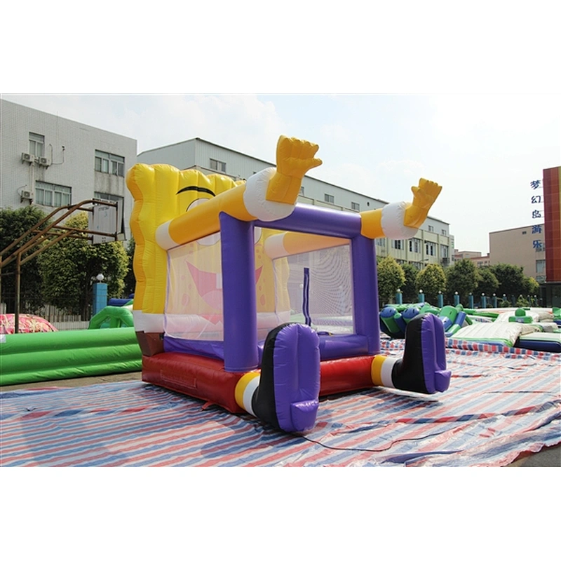 sitting Spongebob jumping castle jumping bouncer  Inflatable Bouncer-4x3M(main body3x3M)