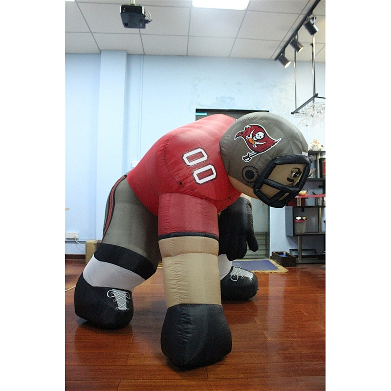 inflatable half-squatting Rugby player-1.5M