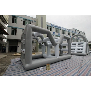 Tower Floating Toys Inflatable Water Obstacle Course-6x3x3m