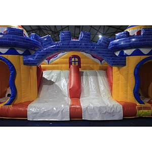 colorful crayon slide Inflatable Slide-6.75x3.2x3.4M