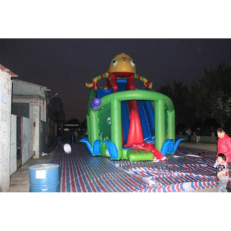 ugly frog Inflatable Slide-12.2x5.6x8.5M
