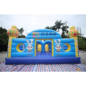 fun city inflatable amusement park advertisement customized