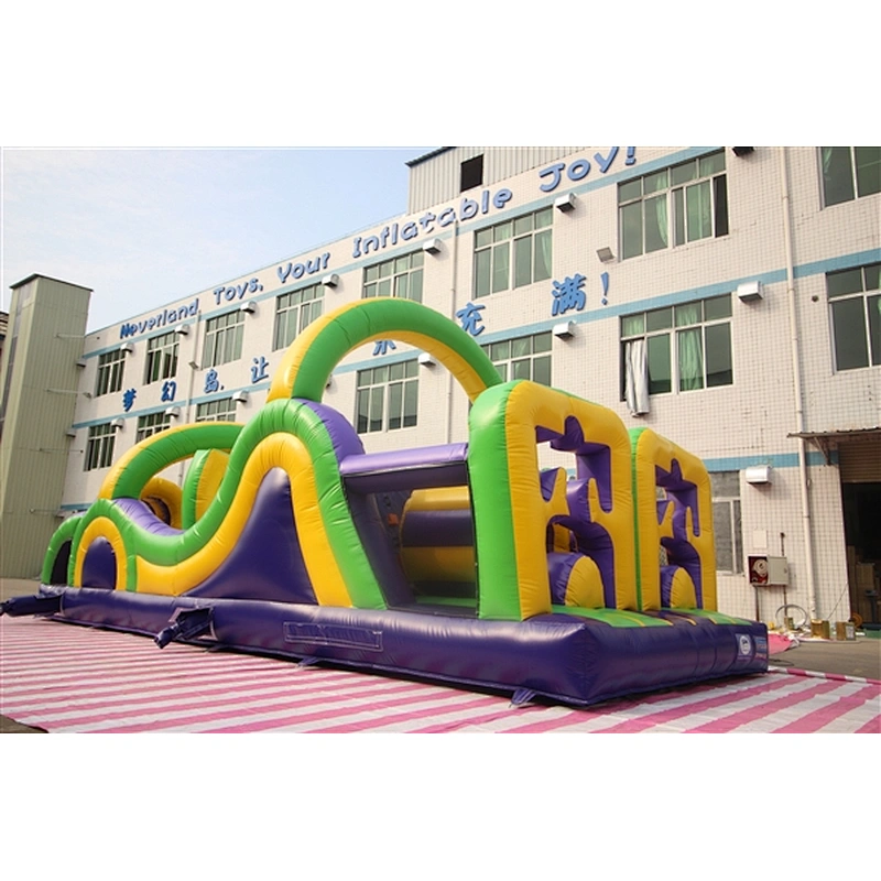 obstacle course inflatable inflatable obstacle inflatable obstacle course-9x4x4.5M