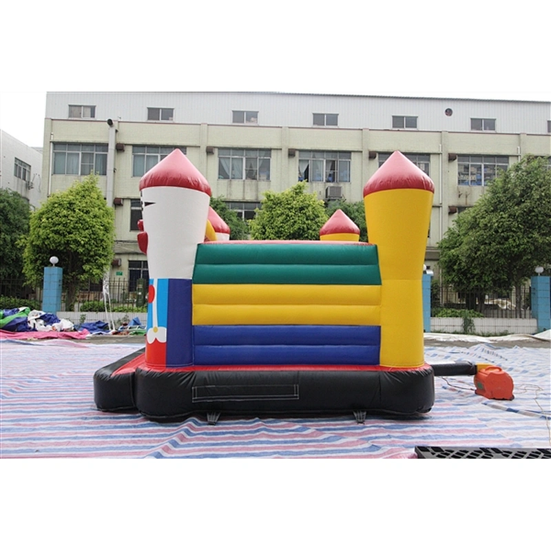 clown jumping castle jumping bouncer inflatable castle Inflatable Bouncer-4x4x3M