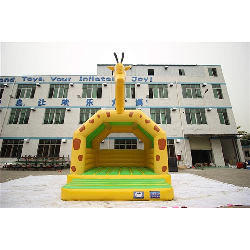 cute giraffe jumping castle jumping bouncer Inflatable Bouncer-4.7x4.7x5.8M