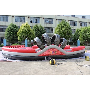 attractive live driving car racing New design go kart inflatable circuit racing track for sporting events, inflatable race track for sale inflatable sports-10x7.7m