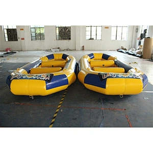 inflatable Water Toys Inflatable Water Raft Rowing Boat for Outdoor Commercial Water Park-3.81x1.85M