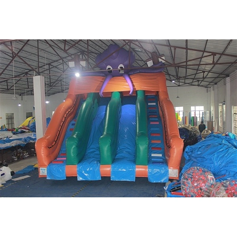 The hot sale octopuses giant inflatable water slide which is inflatable water slide for kids-8x6x6.5m