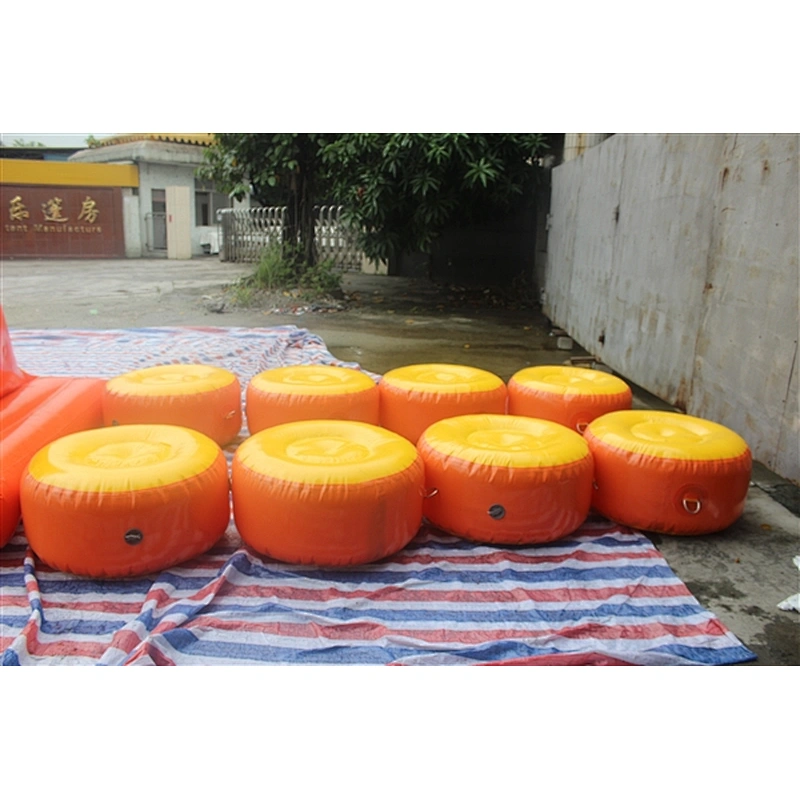 inflatable water obstacle
