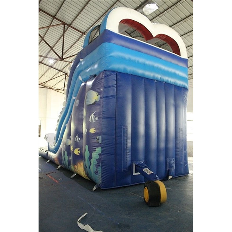 giant inflatable water slide for sale-8x3.5x5m