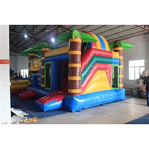jungle  monkey jumping castle jumping bouncer Inflatable Bouncer-6x4x4M