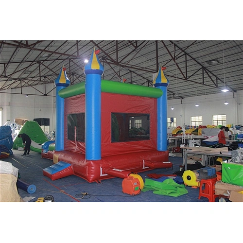 bouncer with slide jumping castle&basic castle&Inflatable Combo-6.4x3.6x4M