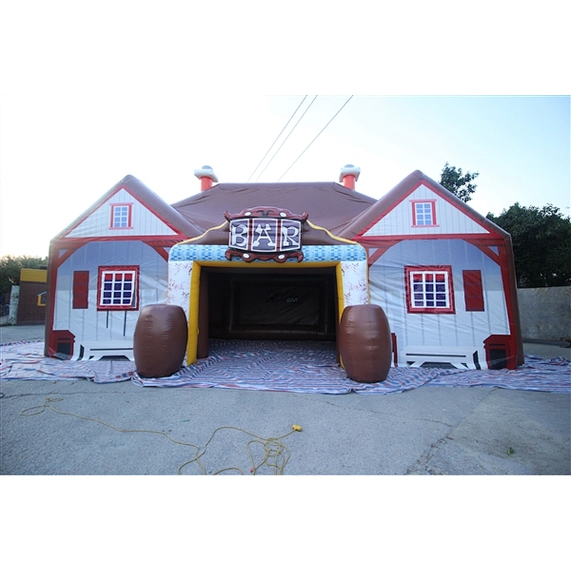 Hot Outdoor Inflatable Party Tent House Inflatable Bar Inflatable pub for sale-12x6m