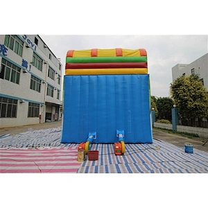 inflatable slide named Lane Climb Slide can be customized giant inflatable water slide for sale-8x5x5m