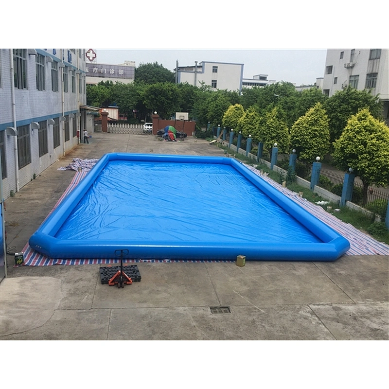 New design commercial inflatable swimming pool for sale-24x14m