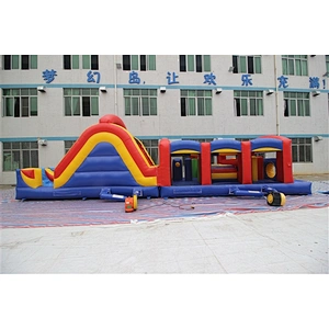 adult inflatable obstacle course which is belonging to inflatable obstacle course for sale-12.2x3.2x5.5M