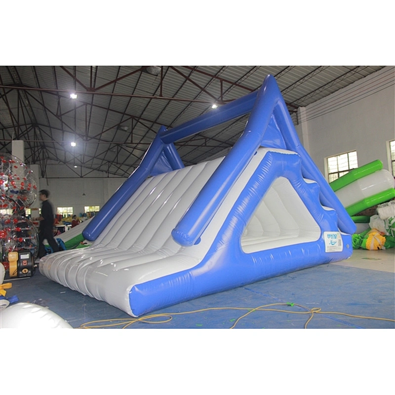 Triangle slide products Inflatable water park equipment ,inflatable water play equipment for water park-4x4x3M