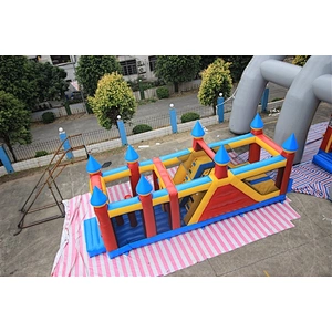obstacle course inflatable inflatable obstacle inflatable obstacle course-9.5x3x4M