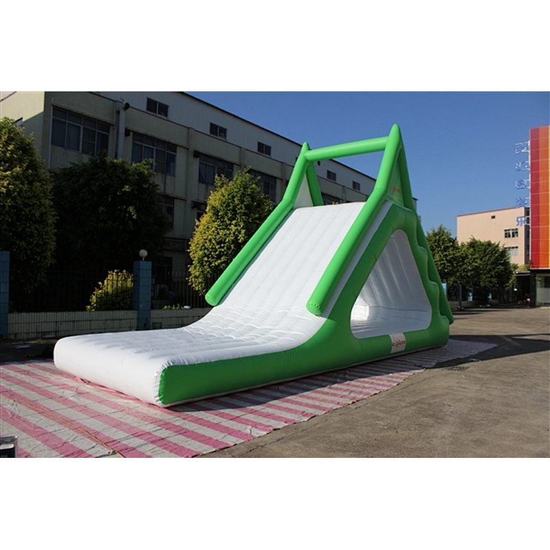 Triangle slide products Inflatable water park equipment ,inflatable water play equipment for water park-9x2.7x5m
