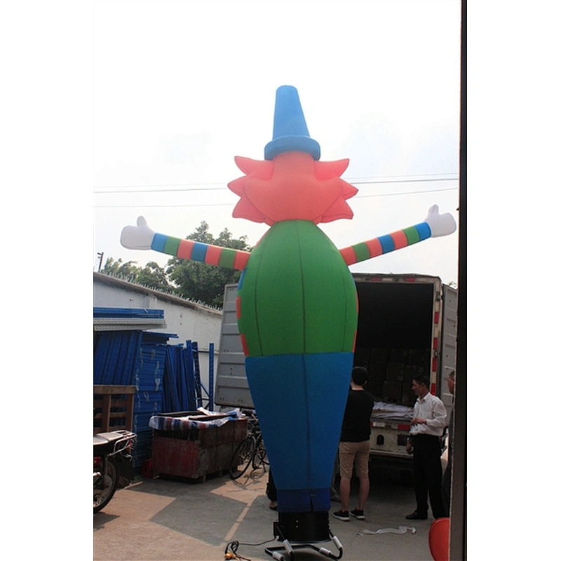 Customized Wholesale Cheap Used Adult Clown Costume Advertising Inflatable Dancing Man Air Sky Dancer For Sale-4m