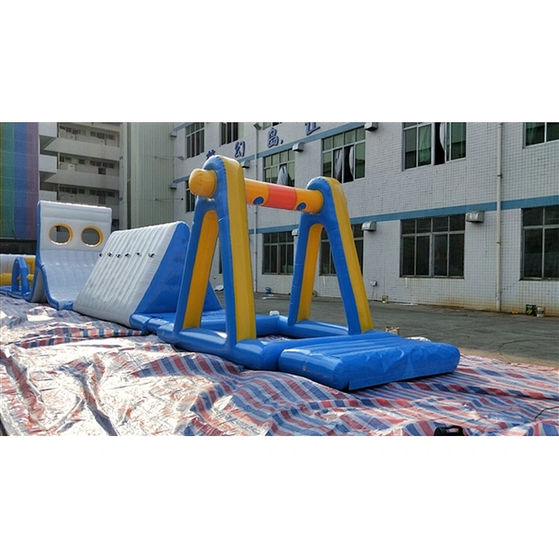 inflatable water obstacle