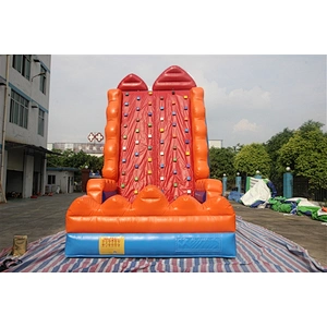 Customized Inflatable Floating Climbing wall, Inflatable Climbing Wall inflatable mountain climbing for sale-6x3.5x6m