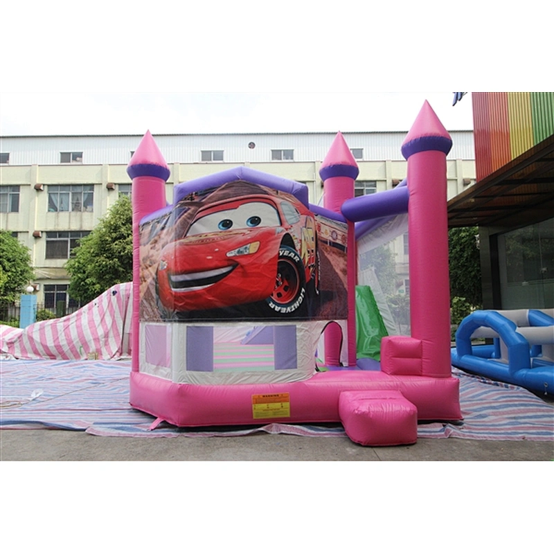 pink Cars jumping castle jumping bouncer  Inflatable Bouncer-5.4x4.3x4.2M