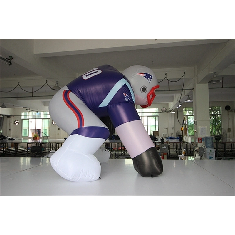 inflatable half-squatting Rugby player-1.5m