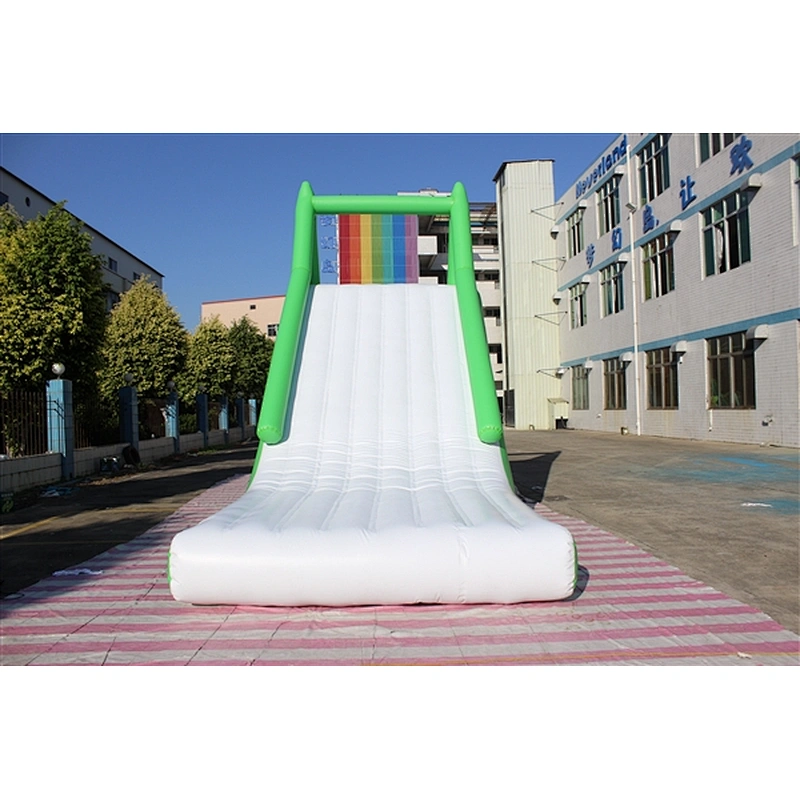 Triangle slide products Inflatable water park equipment ,inflatable water play equipment for water park-9x2.7x5m