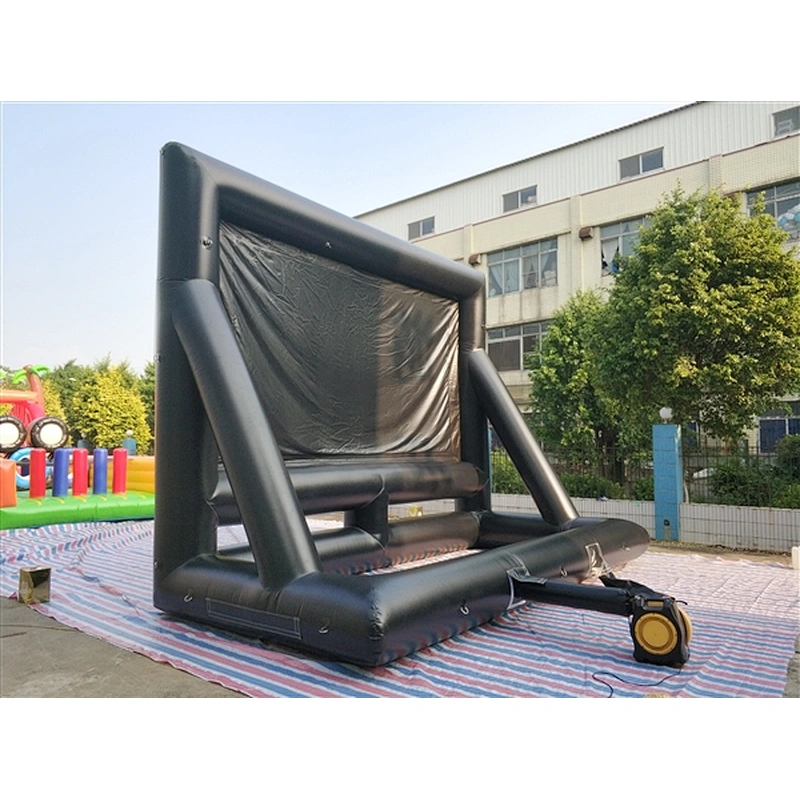 commercial inflatable screen inflatable movie screen used inflatable movie screen-6x4.7m