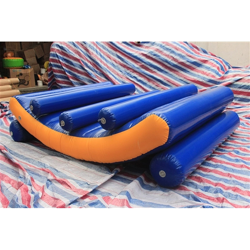 Triangle slide products Inflatable water park equipment ,inflatable water play equipment for water park-9x2.7x5+2x3x0.7