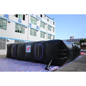 Halloween Outdoor Haunted Corn Laser Tag Inflatable Maze For Sale-9X9M