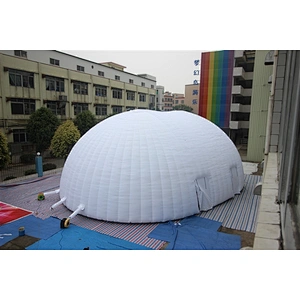 Giant Large Commercial Facet Clear Transparent Led Family Wedding Camping Bubble Inflatable Yurt Tent-12x18x5m