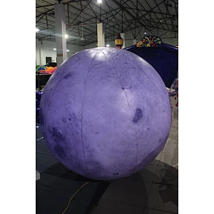 Custom Model Planet Balloon Inflatable Moon For Exhibition-1.5m
