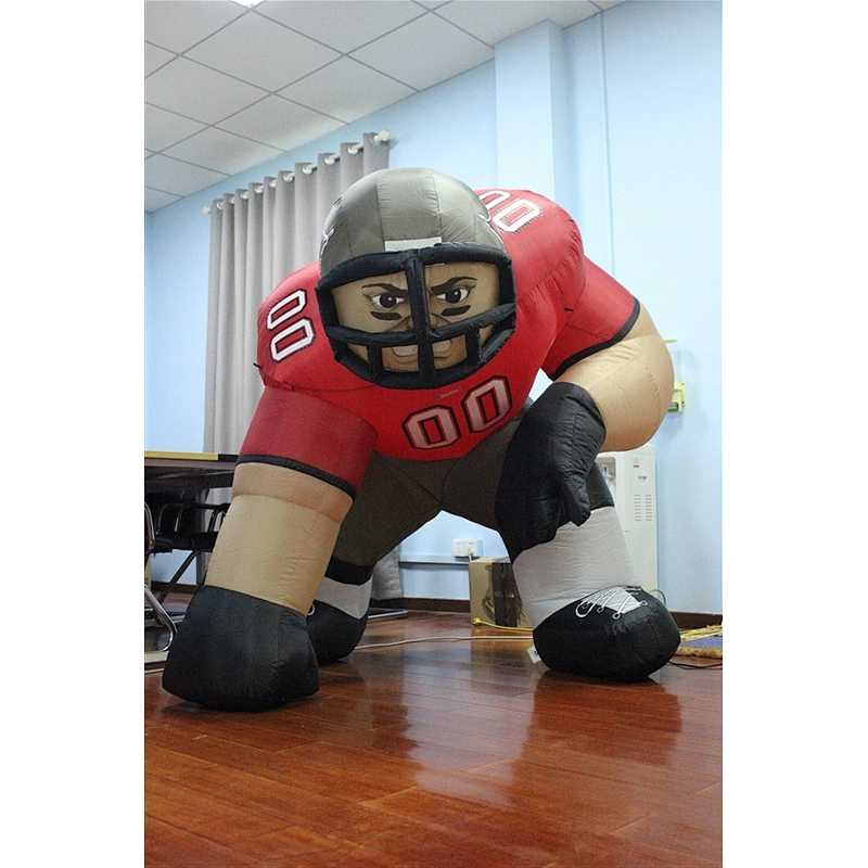 inflatable half-squatting Rugby player-1.5M